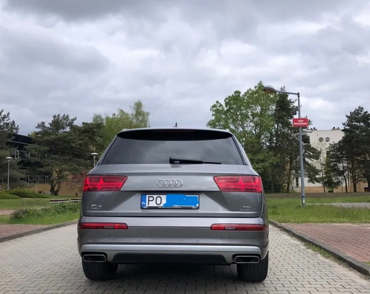 Audi Q7 cena 163900 przebieg: 167500, rok produkcji 2016 z Poznań małe 562